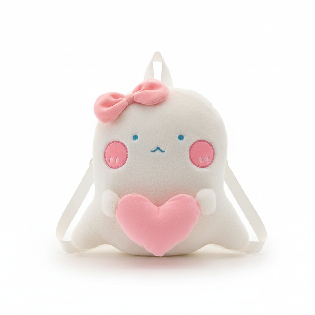 Plush Cartoon Character Backpack - Colorful Cinnamoroll Crossbody Shoulder Bag