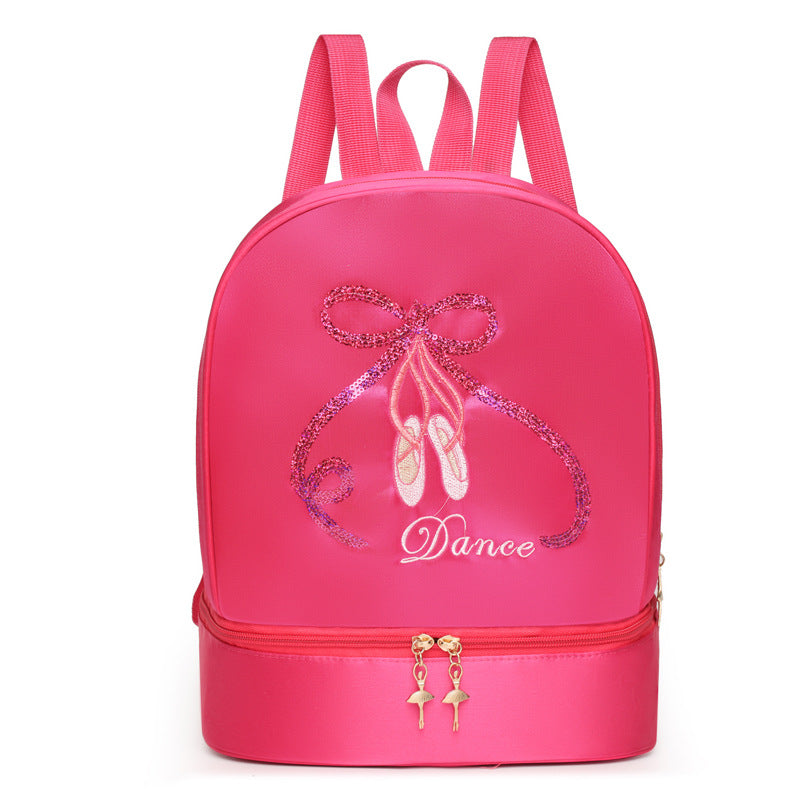 Cartoon Character Dance Backpack-Oxford Cloth Kids School Bag