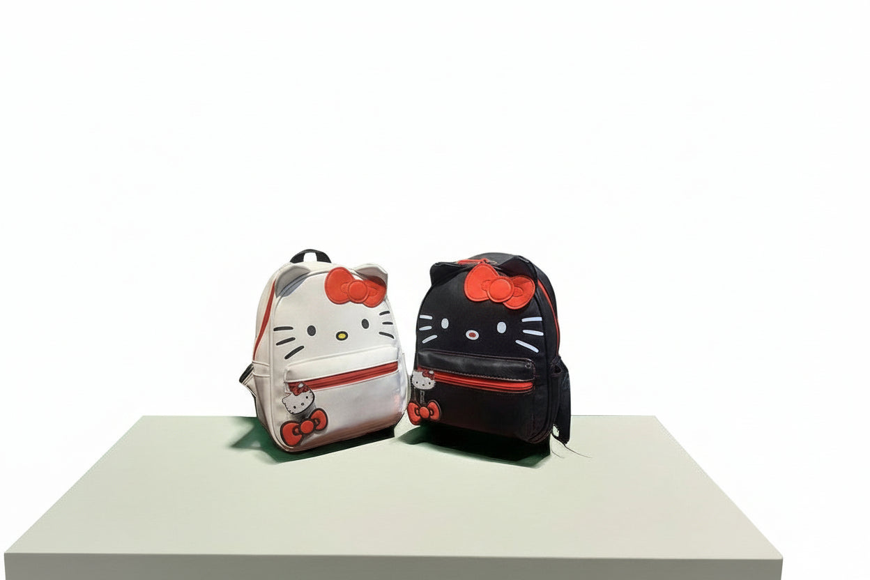 Japanese Style Cartoon School Backpack - PU Leather Crossbody Bag