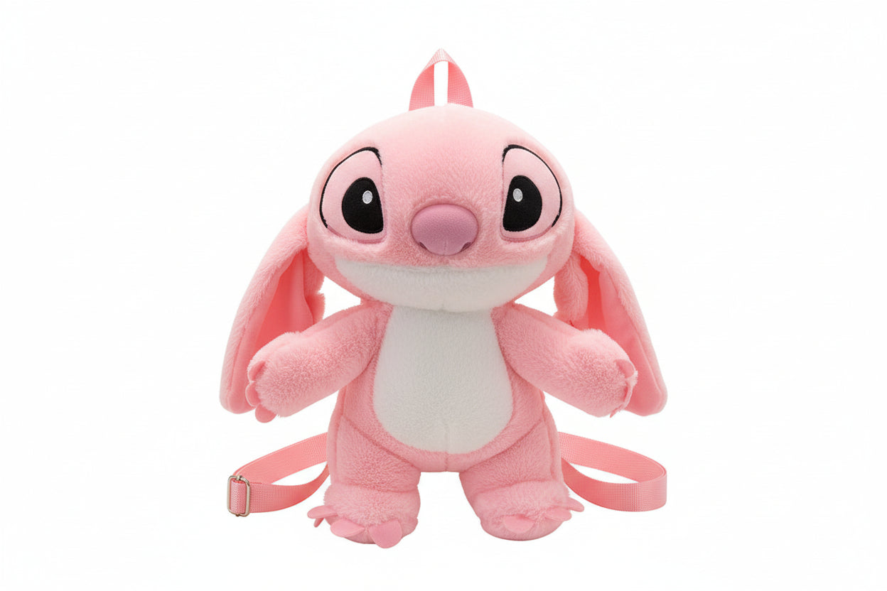 Plush Cartoon Character Backpack - Dali Crossbody Shoulder Bag