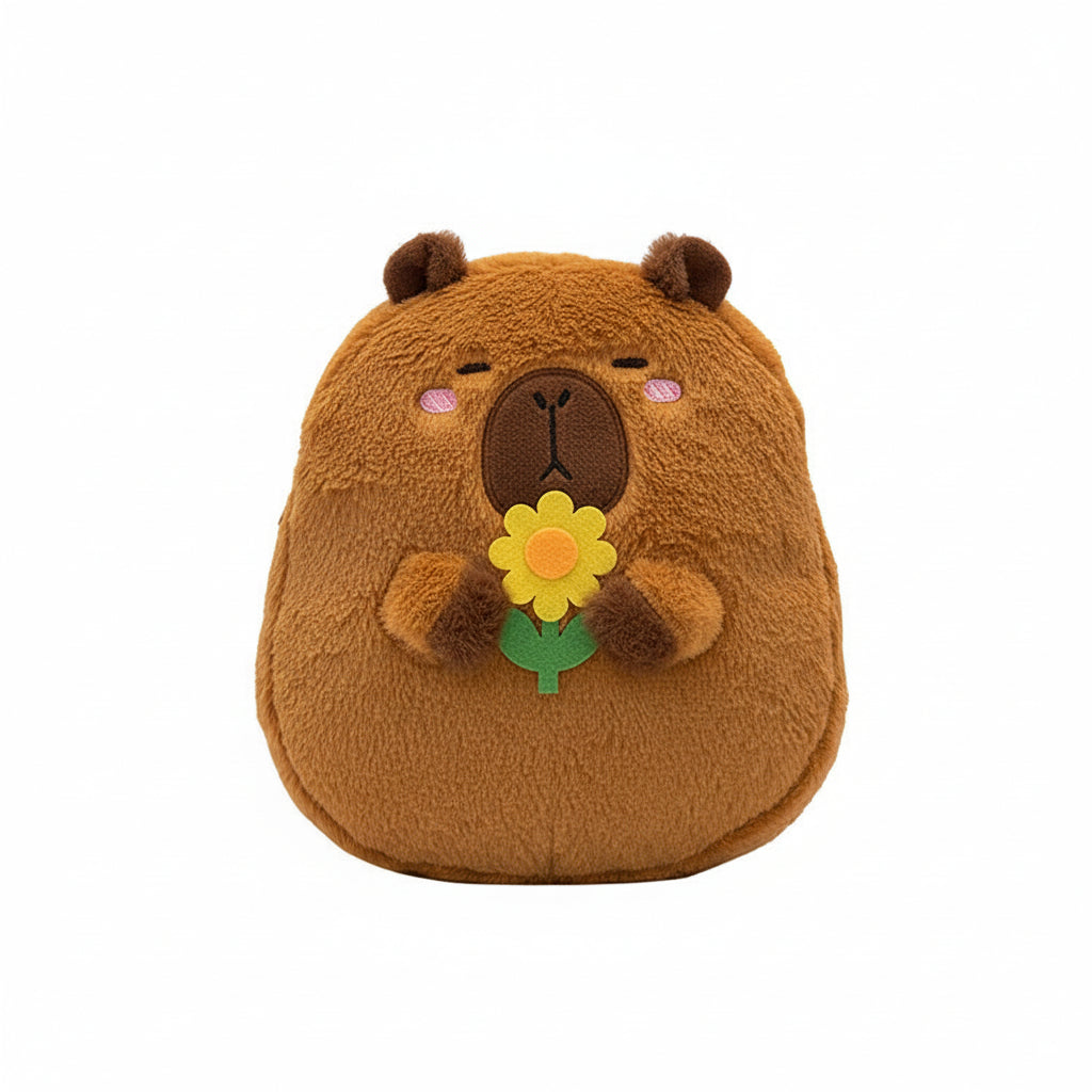 Capybara Plush Backpack - Capybara Character Crossbody Bag