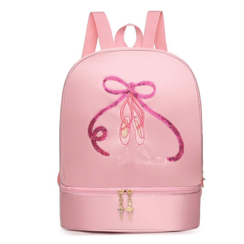 Cartoon Character Dance Backpack-Oxford Cloth Kids School Bag