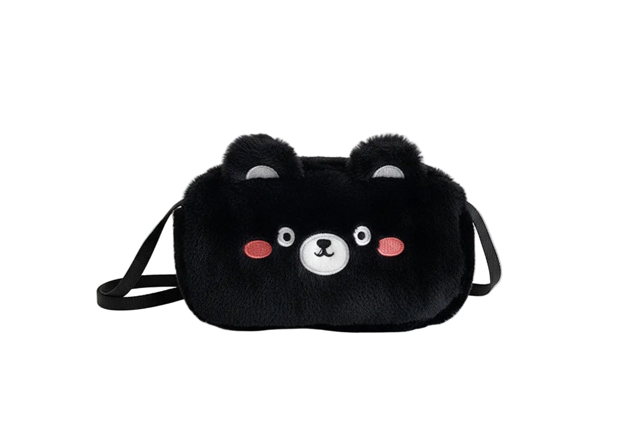 Plush Kulomi Character Messenger Bag - Mobile Phone Bag Yugui Dog