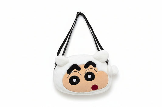Cartoon Crayon Character Bag - Nylon Crossbody Backpack