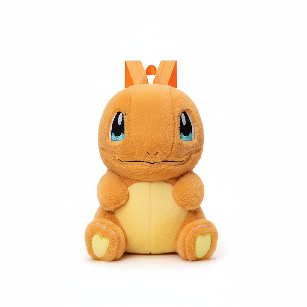 Plush Cartoon Character Backpack - Kawaii Crossbody Shoulder Bag