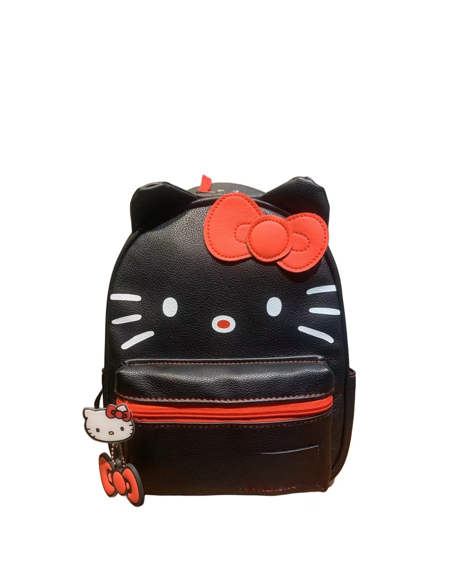 Japanese Style Cartoon School Backpack - PU Leather Crossbody Bag