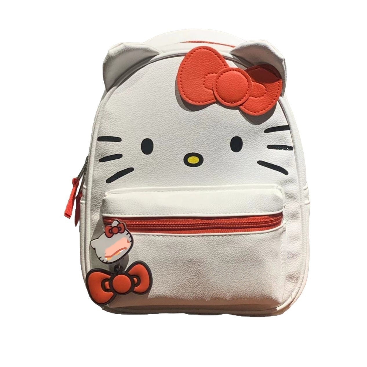 Japanese Style Cartoon School Backpack - PU Leather Crossbody Bag